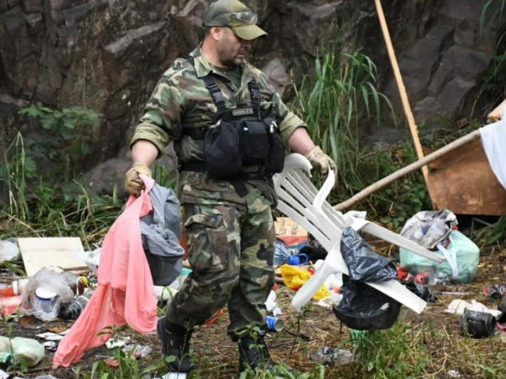 Municipalidad de Salta; Limpieza del cerro San Bernardo para brindar mayor seguridad