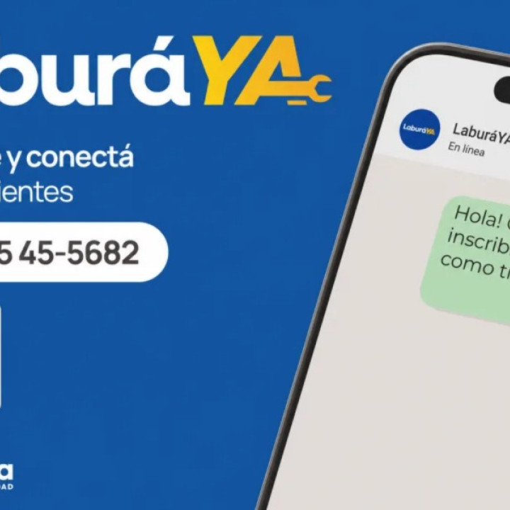 MUNICIPALIDAD DE SALTA: Emiliano lanzó “Laburá Ya”, el chat de WhatsApp que conecta oficios con clientes