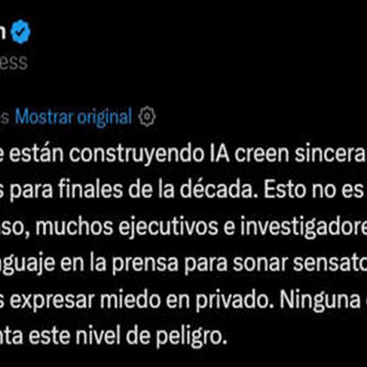 La IA nos matará a todos: renunció un ingeniero que trabajó en ChatGPT y alertó que el fin de la humanidad podría llegar antes de 2030