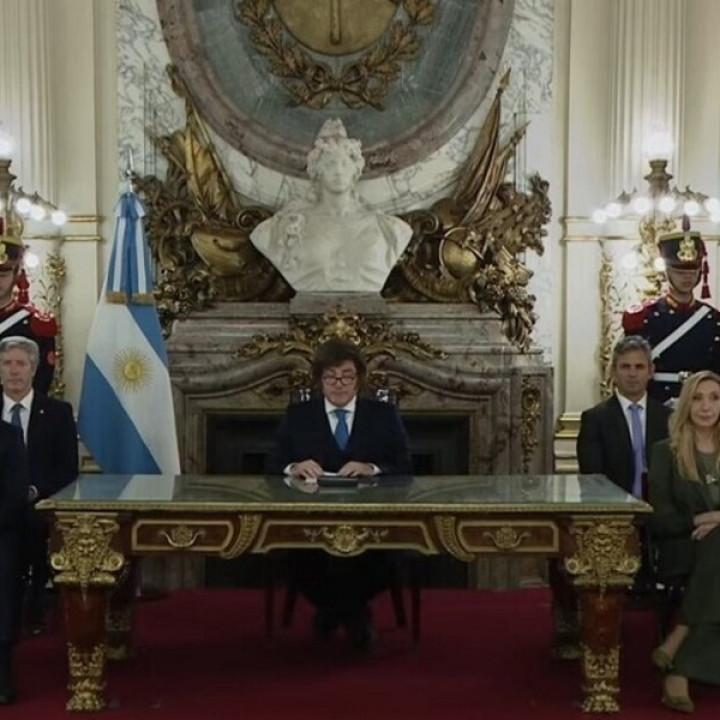 El discurso de los anuncios de Javier Milei en la Cadena Nacional