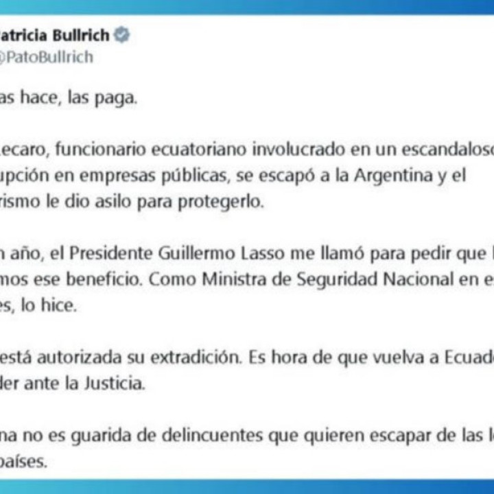 MAS CORRUPCION en el gobierno de Javier Milei por un caso de presunta corrupción en Ecuador