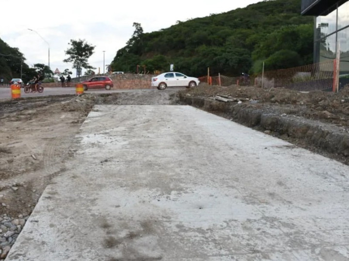Municipalidad: se construye el nuevo ingreso al cerro San Bernardo será más seguro
