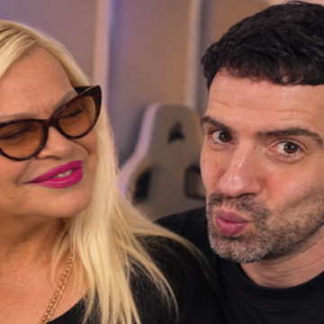 Silvia Süller con Martín Cirio un stream y todo mal