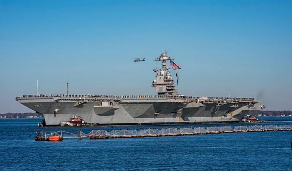 ULTIMO MOMENTO: El portaviones más potente del mundo abandona Venezuela y pone rumbo a Irán