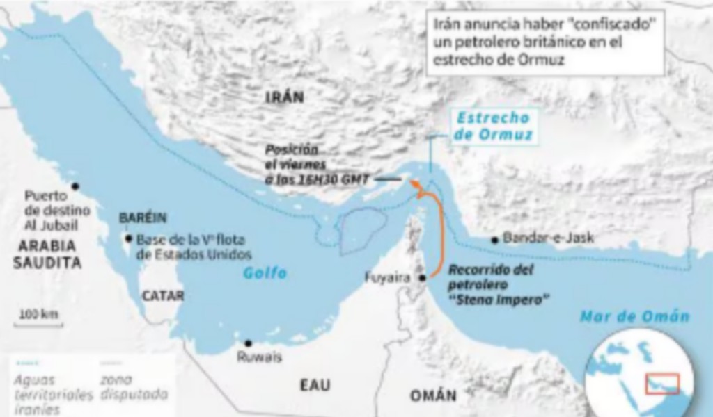 Quien tendrá el control del crucial estrecho de Ormuz