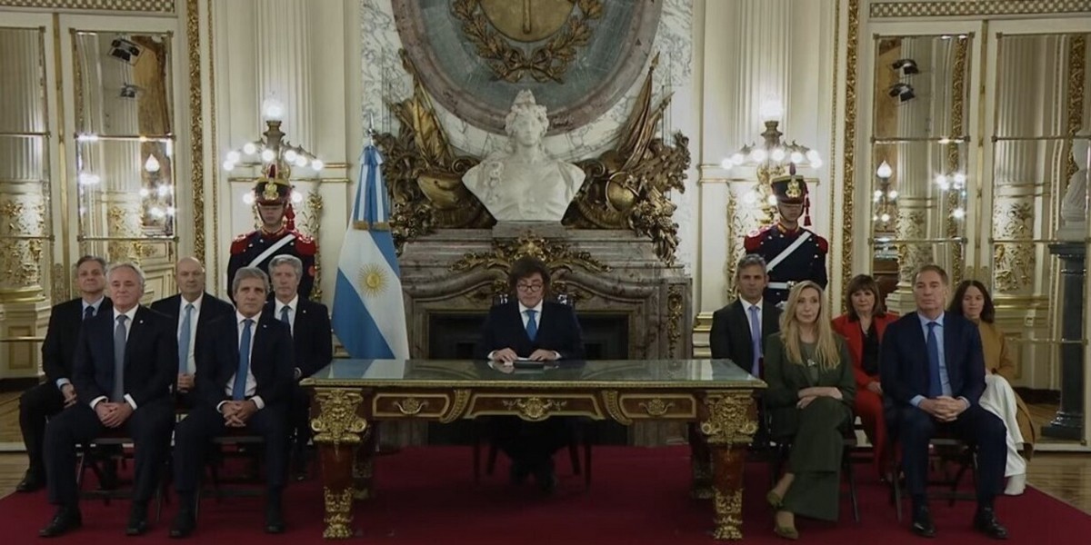 El discurso de los anuncios de Javier Milei en la Cadena Nacional