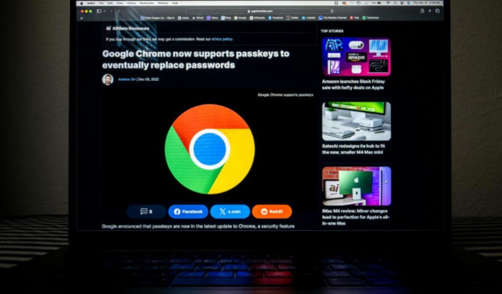 Un juez de EEUU dictaminará en el marco de un proceso antimonopolio si ordena o no a Google vender su popular navegador Chrome © Brandon Bell PAGARIAN 34.500 MILLONES DE DOLARES