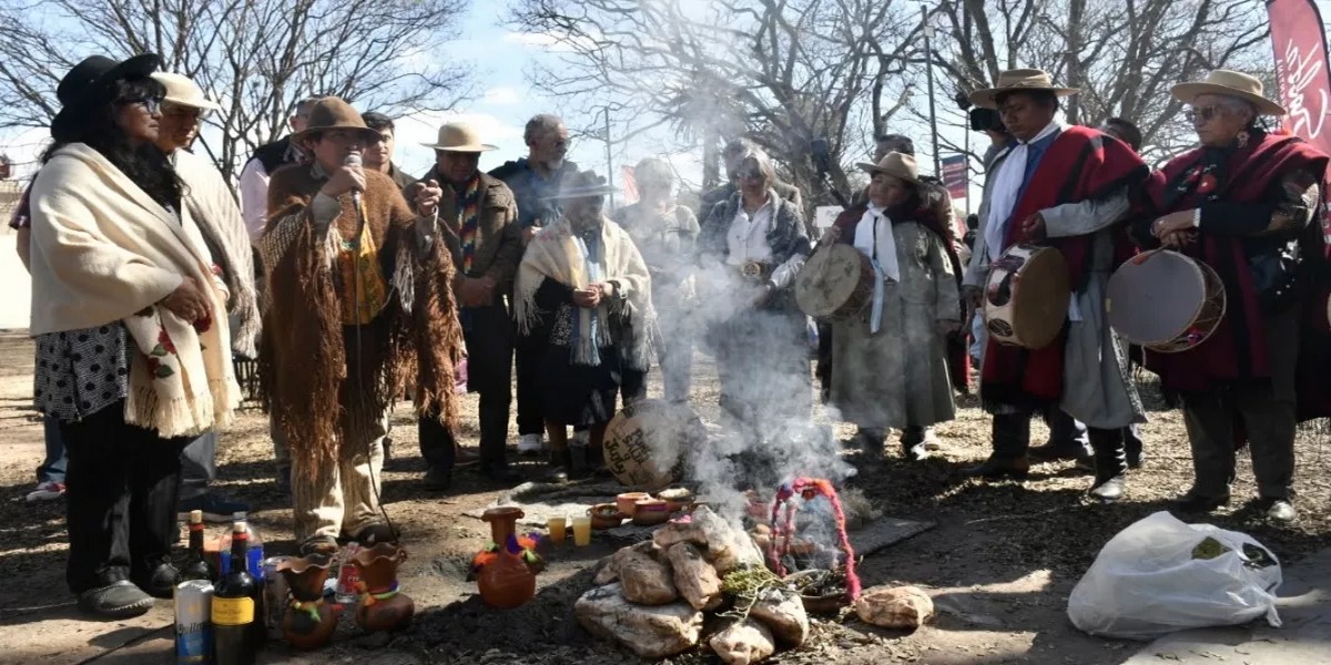Homenajes a la pachamama en la provincia