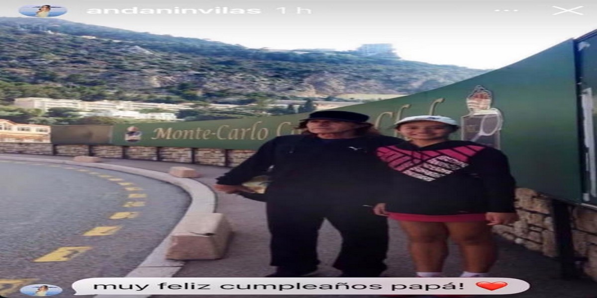 Guillermo Vilas cumple 74 años: la emotiva foto que publicó su hija mayor desde un lugar lleno de recuerdos