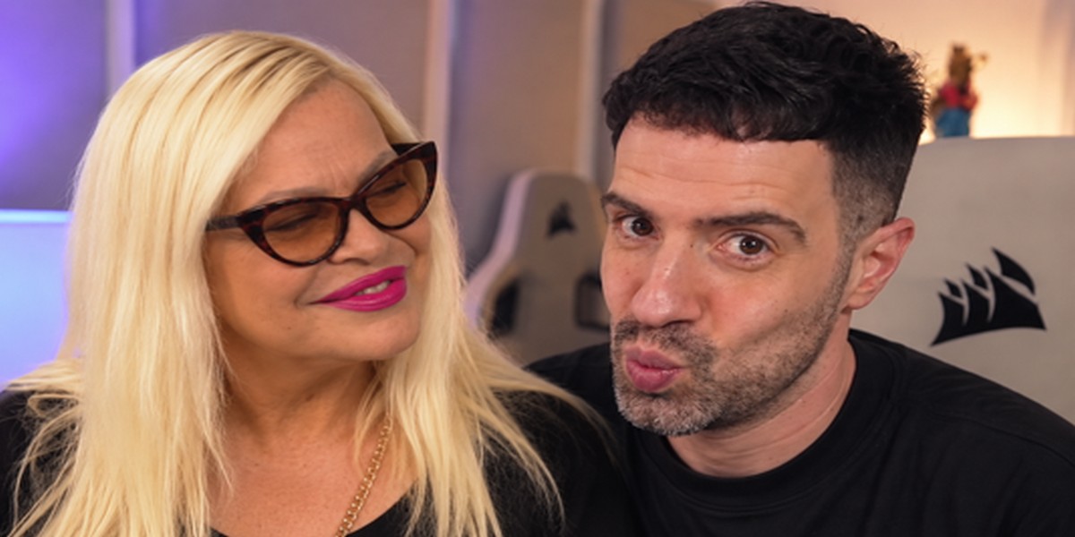 Silvia Süller con Martín Cirio un stream y todo mal