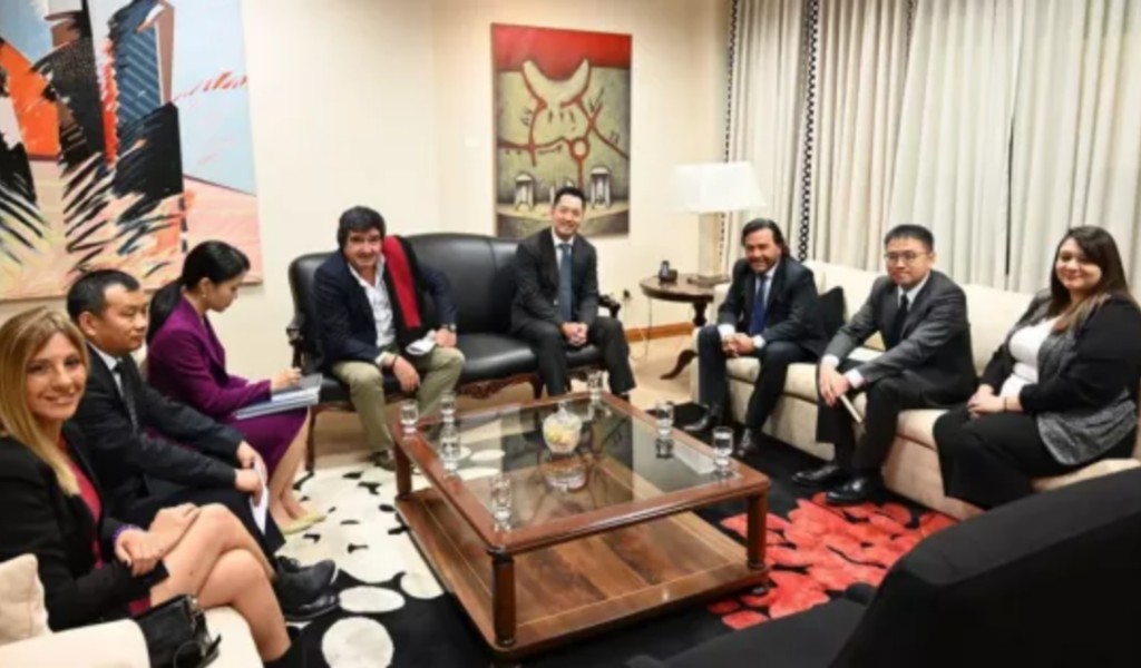 El Gobernador se reunió con directivos de la minera PLASA para avanzar en un proyecto sustentable de litio en el Salar de Diablillos