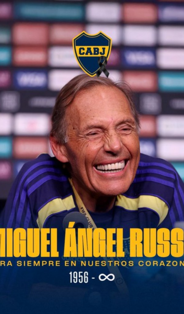 Murió Miguel Ángel Russo, director técnico de Boca