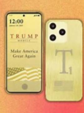 Donald Trump lanzó su propio smartphone y operador móvil: así es el T1 Phone y Trump Mobile